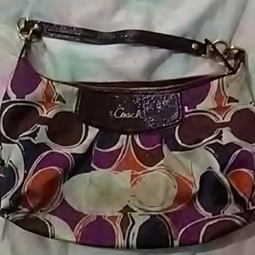 Mult color coach bags